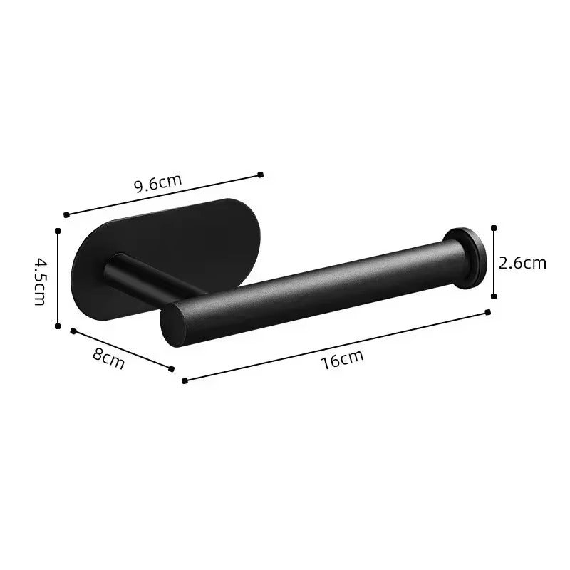 Self-Adhesive Stainless Steel Paper Towel Holder