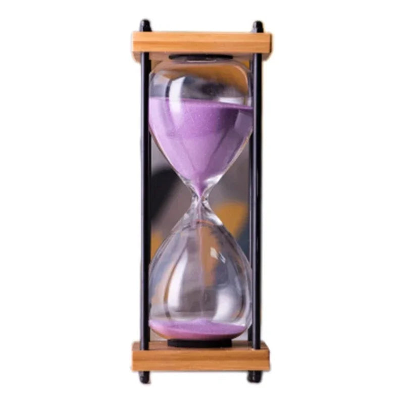 60-Minute Metal Hourglass Sand Timer