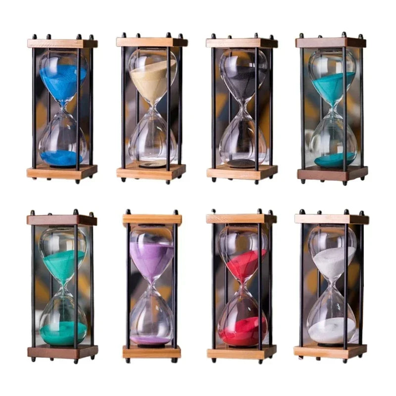 60-Minute Metal Hourglass Sand Timer
