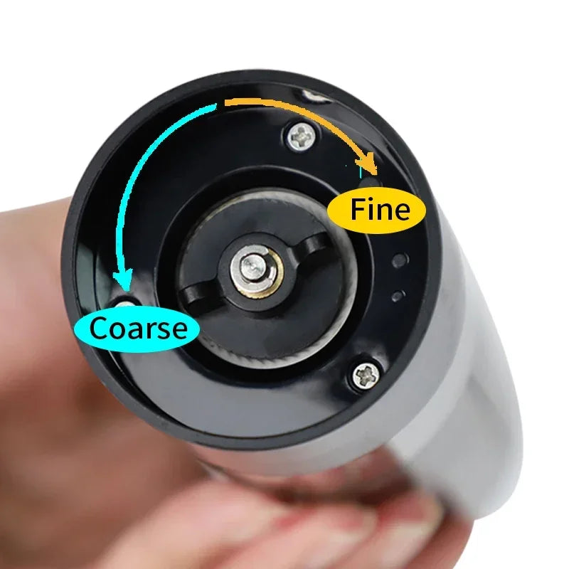 Adjustable Electric Salt & Pepper Grinder - USB Rechargeable