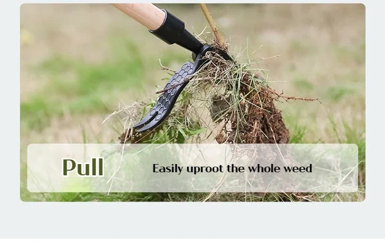 Portable Stand-Up Weed Puller Head Attachment