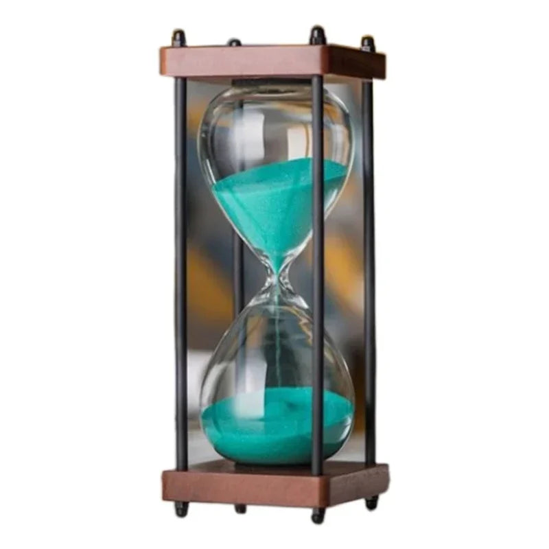 60-Minute Metal Hourglass Sand Timer