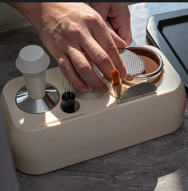 Easy Access Universal 51mm - 58mm Coffee Tamper Station