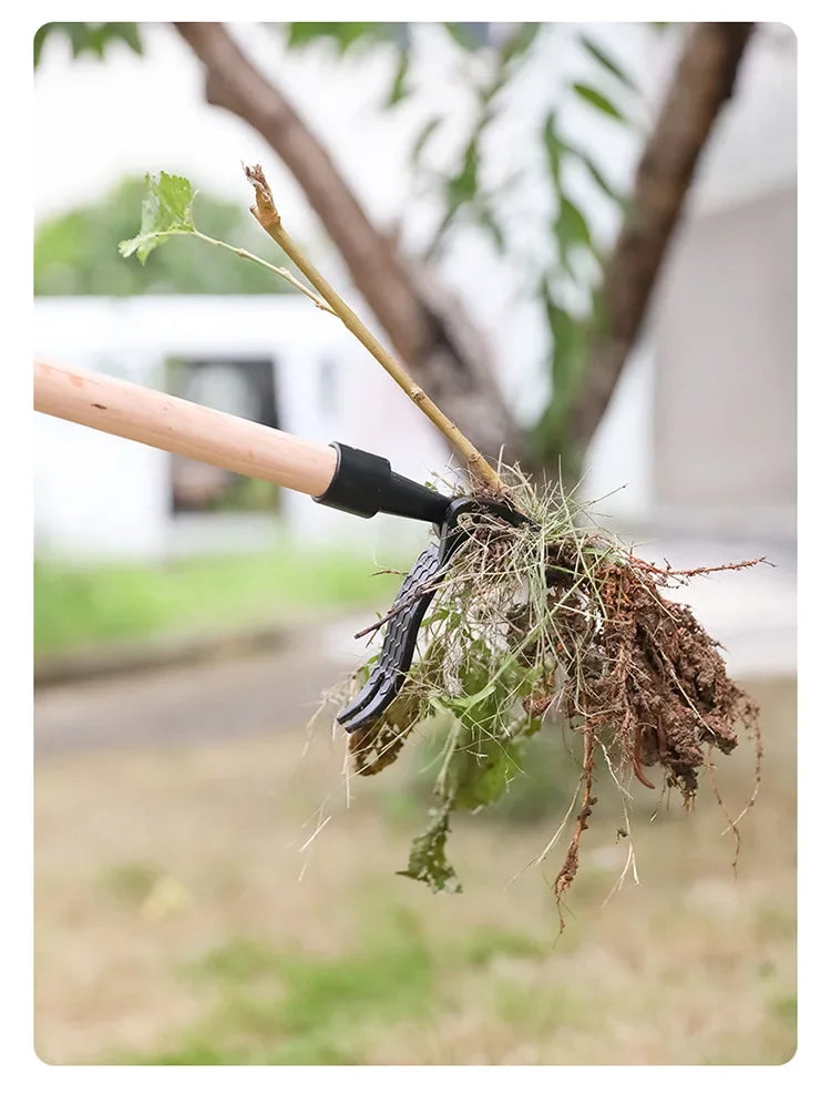 Portable Stand-Up Weed Puller Head Attachment