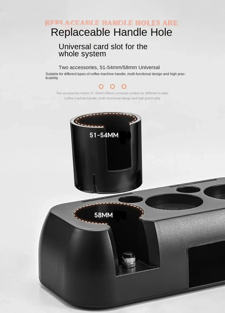 Easy Access Universal 51mm - 58mm Coffee Tamper Station
