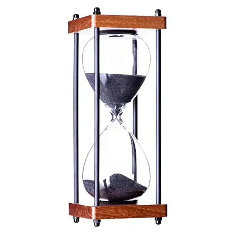60-Minute Metal Hourglass Sand Timer