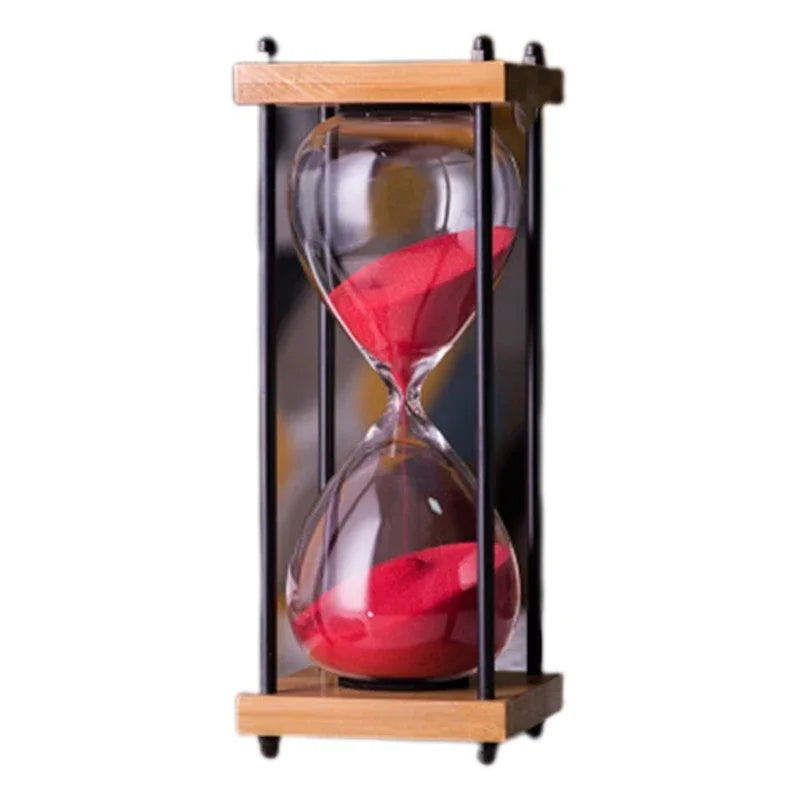 60-Minute Metal Hourglass Sand Timer