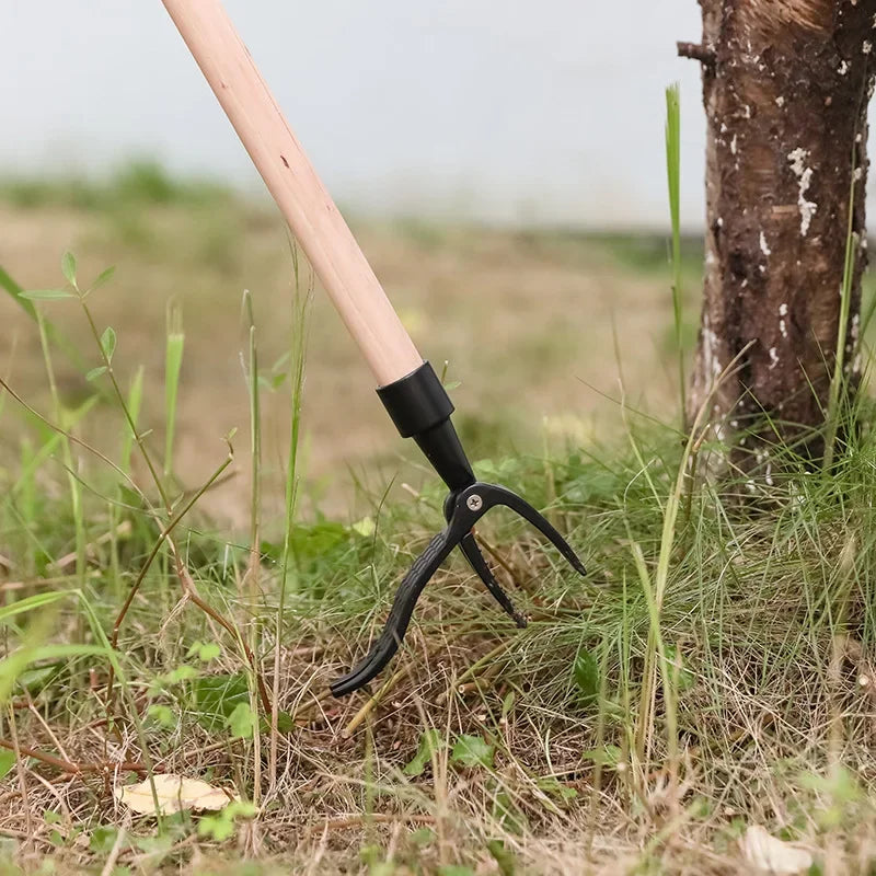 Portable Stand-Up Weed Puller Head Attachment