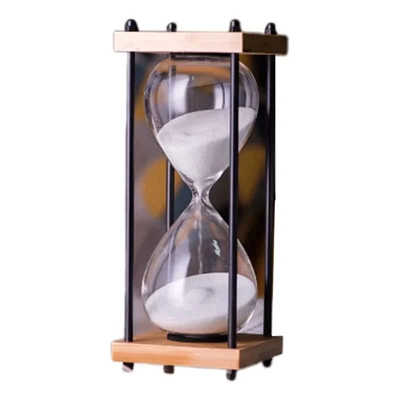 60-Minute Metal Hourglass Sand Timer