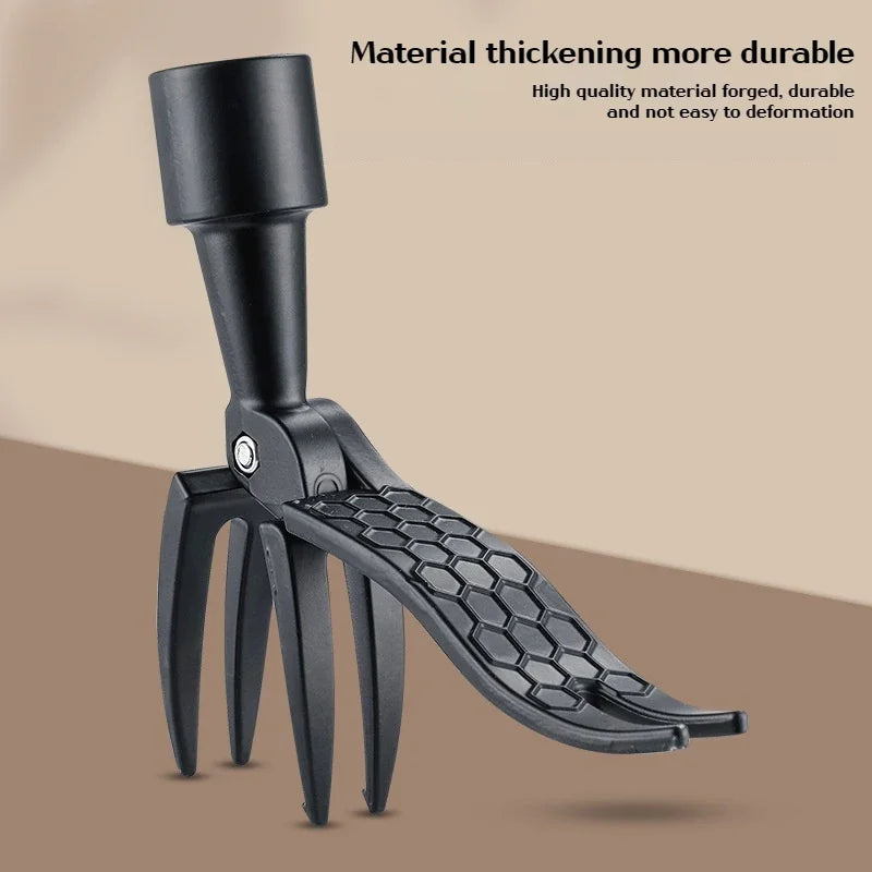 Portable Stand-Up Weed Puller Head Attachment