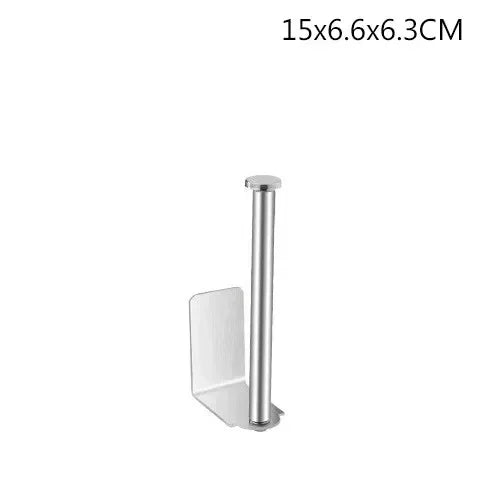 Self-Adhesive Stainless Steel Paper Towel Holder