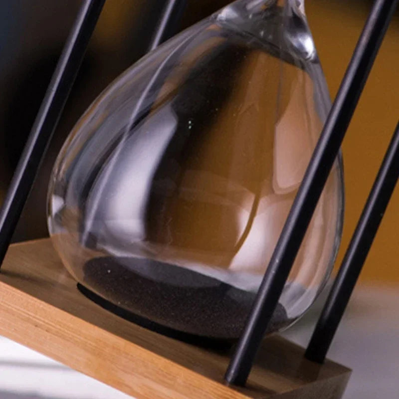 60-Minute Metal Hourglass Sand Timer