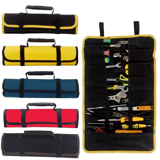 22-Pocket Waterproof Tool Roll Organizer Bag