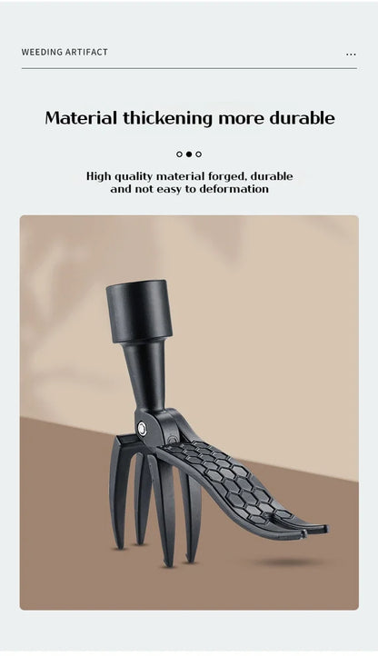 Portable Stand-Up Weed Puller Head Attachment